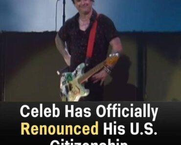 Another famous celebrity makes headlines renouncing citizenship – Find out where he’s headed next now!